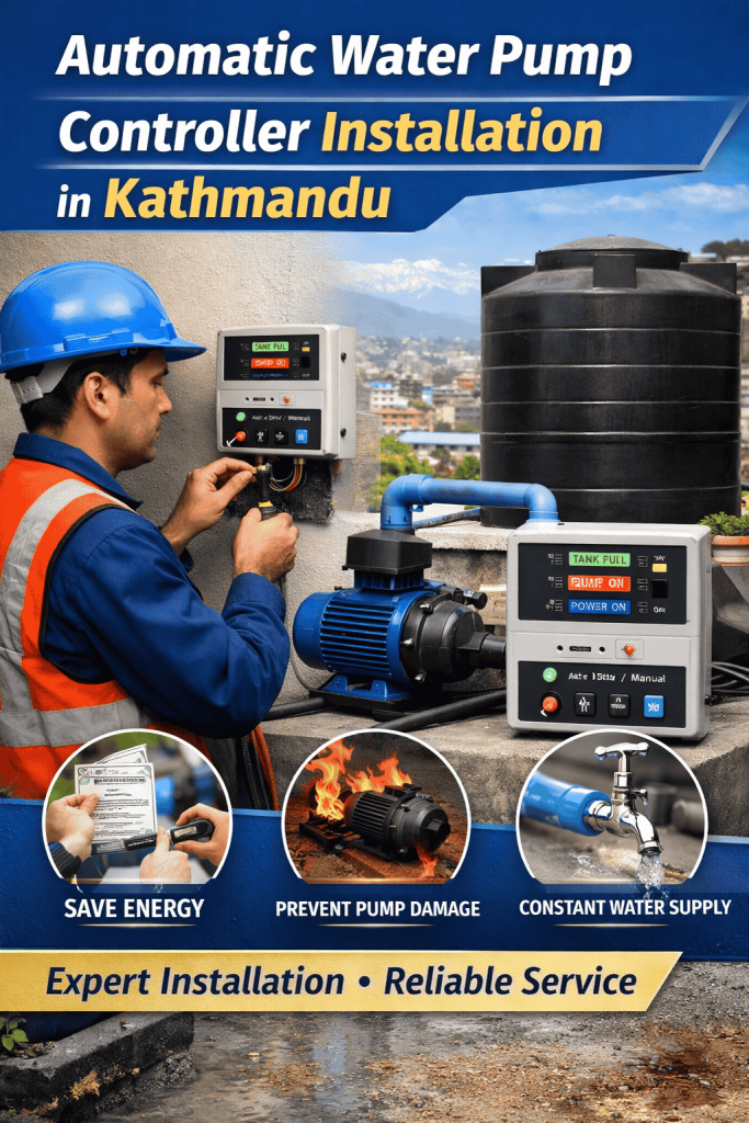 Automatic Water Pump Controller Installation