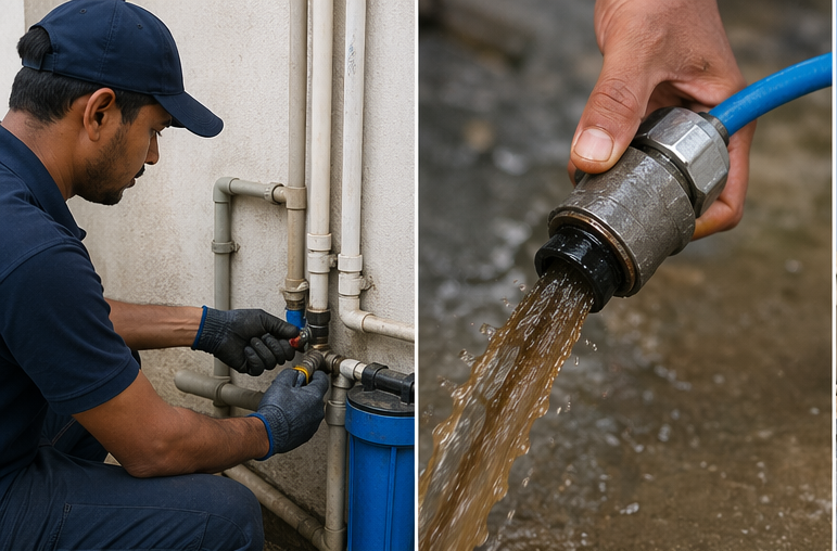 Water Pipeline Cleaning Service